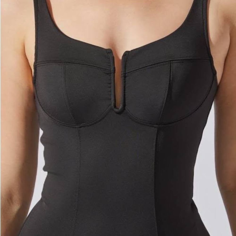 Elegant Black Women's Bodysuit
